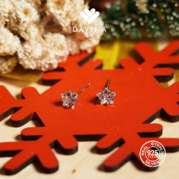 DAVINA Ladies Seila Earrings Sterling Silver 925