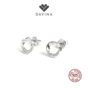 DAVINA Ladies Ezra Earrings Sterling Silver 925