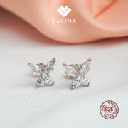 DAVINA Ladies Lukey Earrings Sterling Silver 925