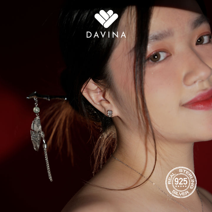 DAVINA Ladies Valisya Earrings Sterling Silver 925
