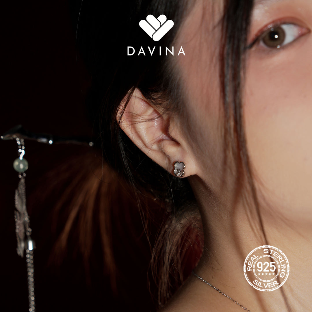 DAVINA Ladies Valisya Earrings Sterling Silver 925