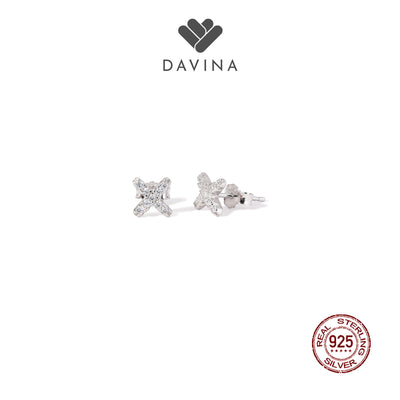 DAVINA Ladies Xionne Earrings Sterling Silver 925