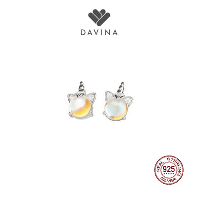 DAVINA Ladies Zola Earrings Silver Color S925