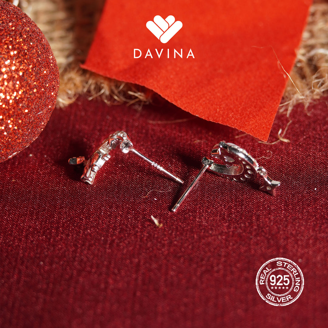 DAVINA Ladies Glorya Earrings Sterling Silver 925