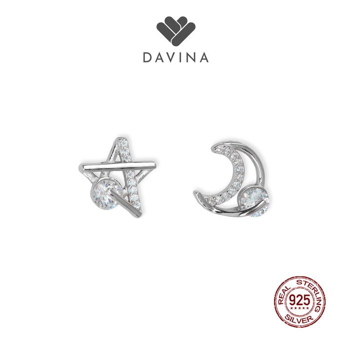 DAVINA Ladies Talasha Earrings Sterling Silver 925