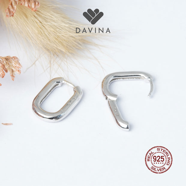 DAVINA Ladies Billie Earrings Sterling Silver 925