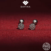 DAVINA Ladies Onav Earrings Sterling Silver 925