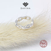 DAVINA Ladies Fay Earrings Sterling Silver 925