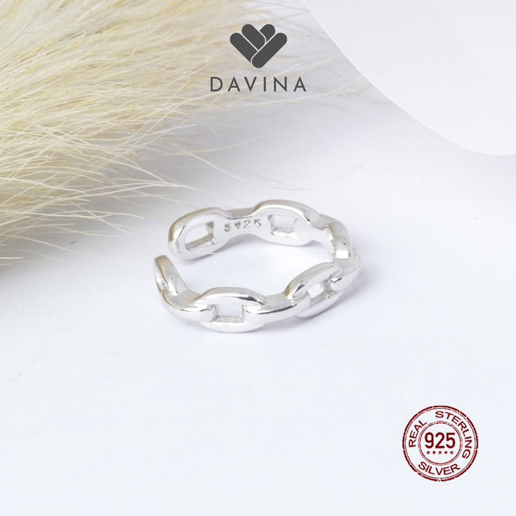 DAVINA Ladies Fay Earrings Sterling Silver 925