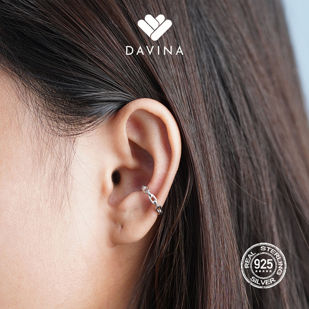 DAVINA Ladies Fay Earrings Sterling Silver 925
