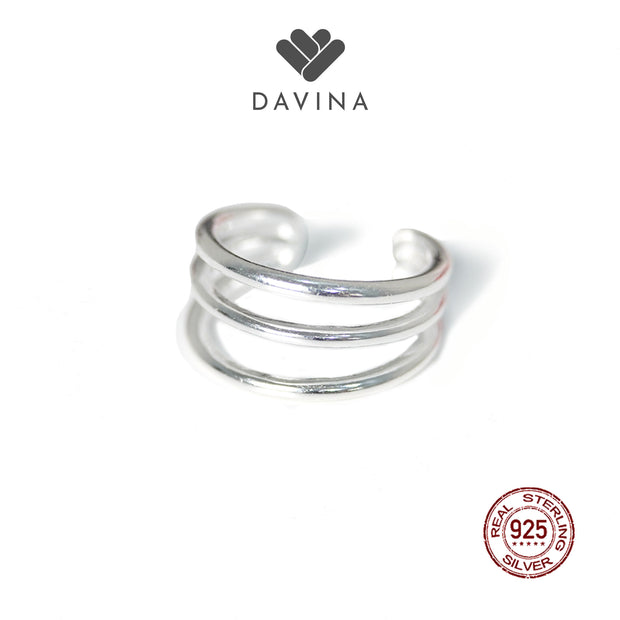 DAVINA Ladies Kyra Earrings Sterling Silver 925