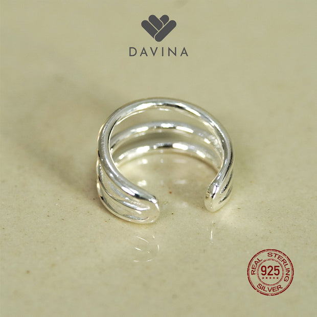 DAVINA Ladies Kyra Earrings Sterling Silver 925