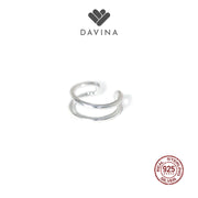 DAVINA Ladies Clea Earrings Sterling Silver 925