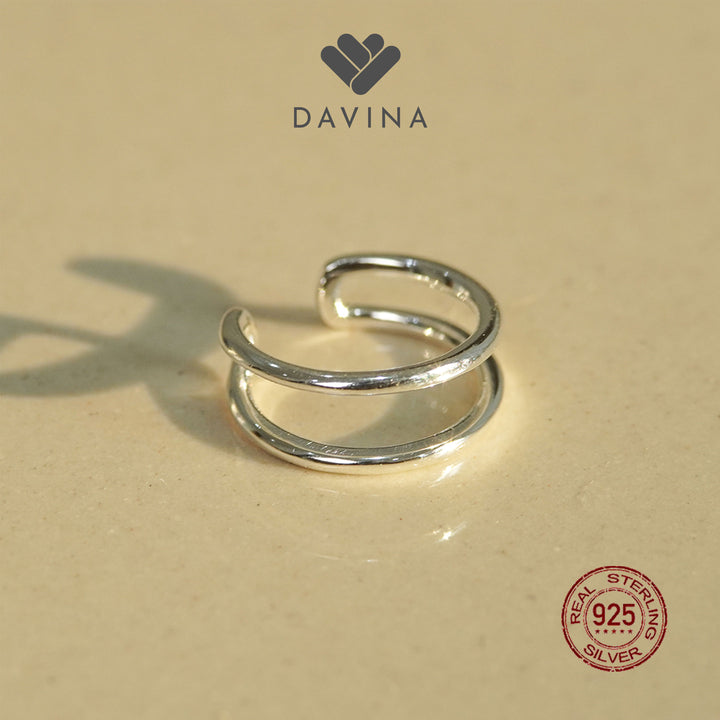 DAVINA Ladies Clea Earrings Sterling Silver 925