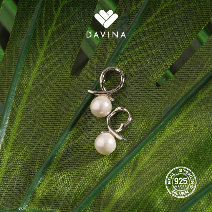 Davina Ladies Corlly Earrings Sterling Silver 925