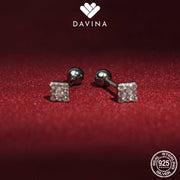 DAVINA Ladies Kianney Earrings Sterling Silver 925