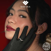 DAVINA Ladies Kianney Earrings Sterling Silver 925