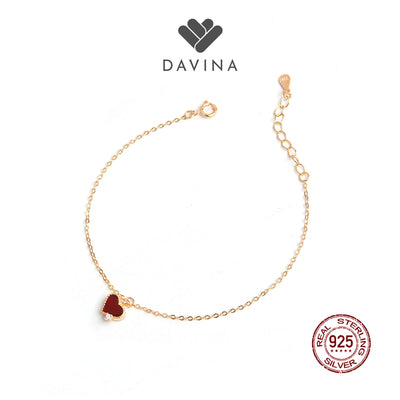 DAVINA Ladies Lovels Bracelet Gold Plated Sterling Silver 925