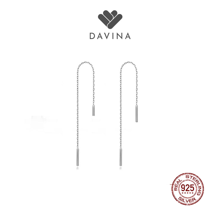 DAVINA Ladies Delilah Earrings Sterling Silver 925