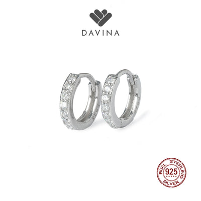 DAVINA Ladies Belinda Earrings Sterling Silver 925