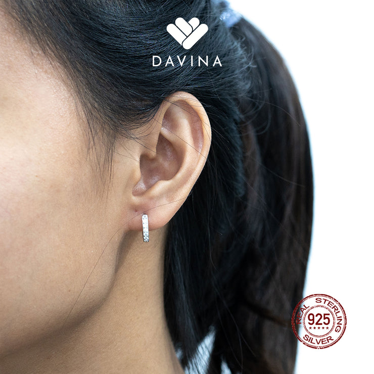 DAVINA Ladies Belinda Earrings Sterling Silver 925