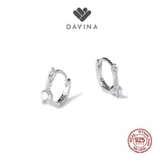 DAVINA Ladies Calya Earrings Sterling Silver 925