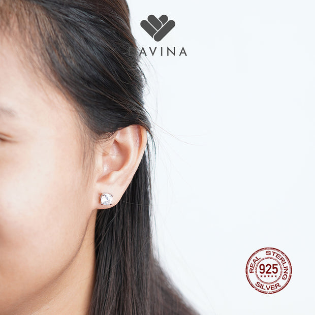 DAVINA Ladies Alana Earrings Sterling Silver 925