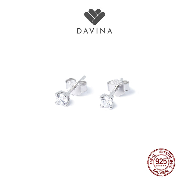 DAVINA Ladies Alana Earrings Sterling Silver 925