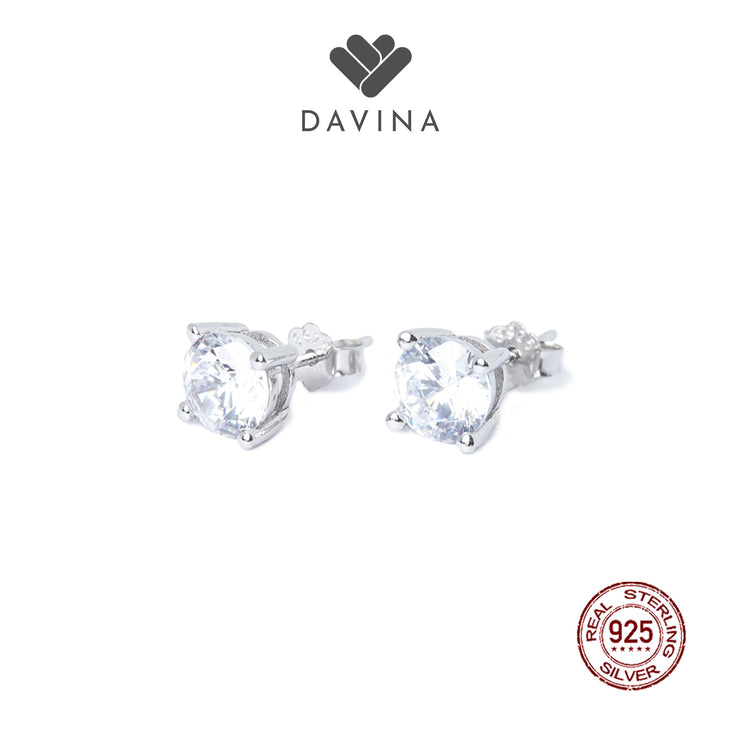 DAVINA Ladies Alana Earrings Sterling Silver 925