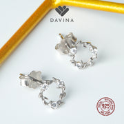 DAVINA Ladies Misca Earrings Sterling Silver 925