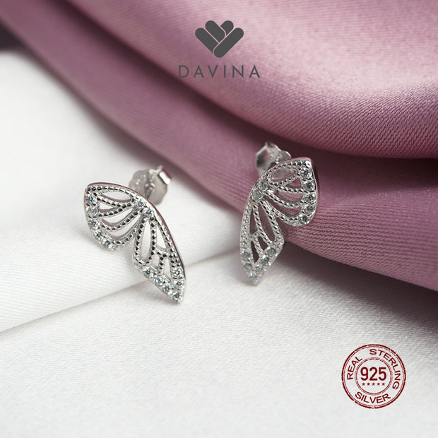 DAVINA Ladies Kyara Earrings Sterling Silver 925