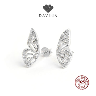 DAVINA Ladies Kyara Earrings Sterling Silver 925