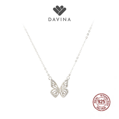 DAVINA Ladies Kyara Necklace Sterling Silver 925