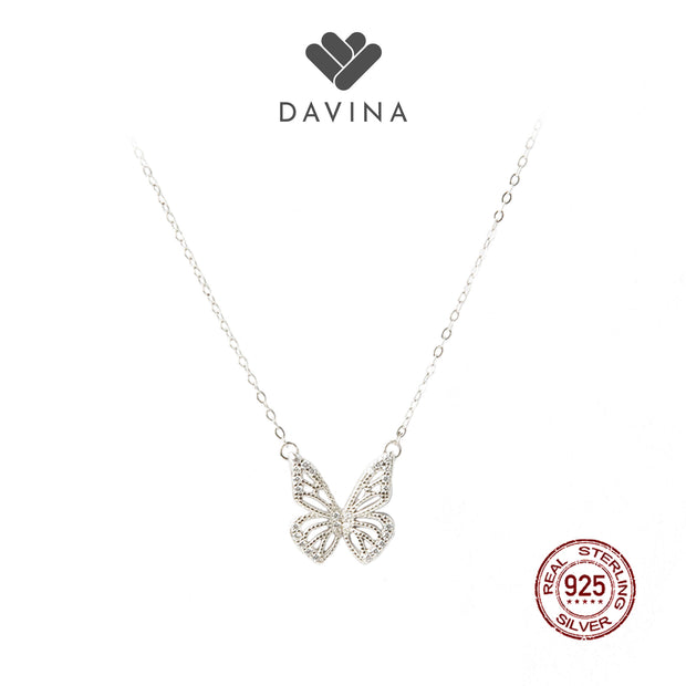 DAVINA Ladies Kyara Necklace Sterling Silver 925