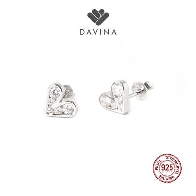 DAVINA Ladies Levela Earrings Sterling Silver 925