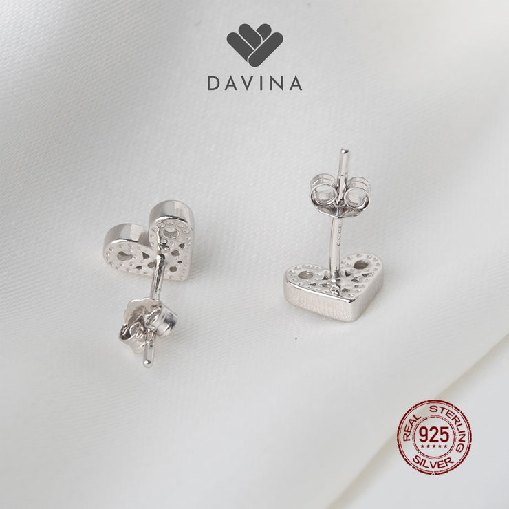 DAVINA Ladies Levela Earrings Sterling Silver 925