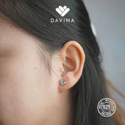 DAVINA Ladies Levela Earrings Sterling Silver 925