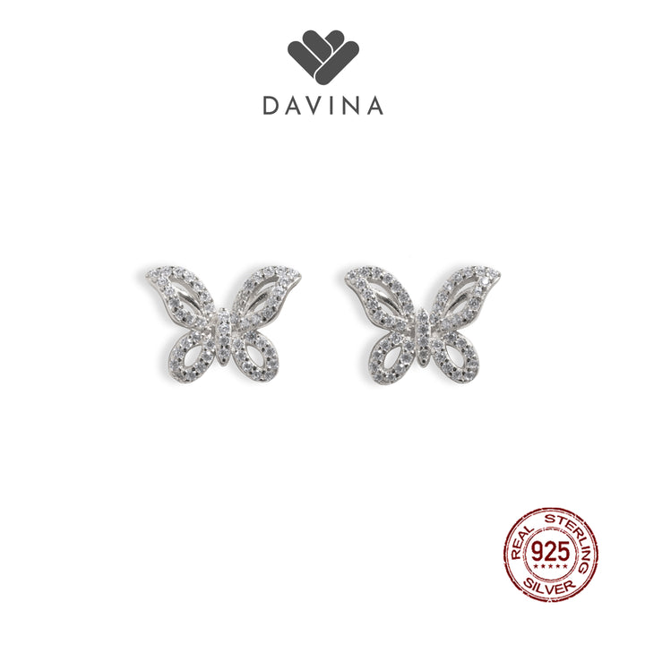 DAVINA Ladies Emersyn Earrings Sterling Silver 925