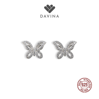 DAVINA Ladies Emersyn Earrings Sterling Silver 925