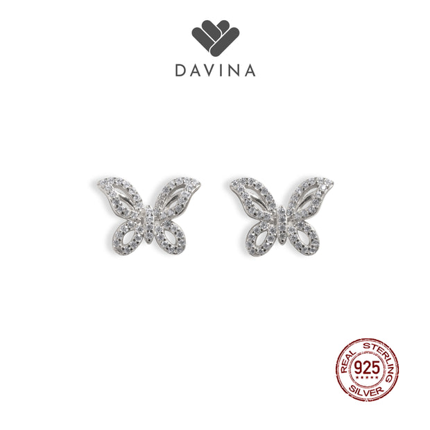 DAVINA Ladies Emersyn Earrings Sterling Silver 925