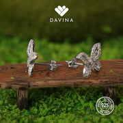 DAVINA Ladies Emersyn Earrings Sterling Silver 925