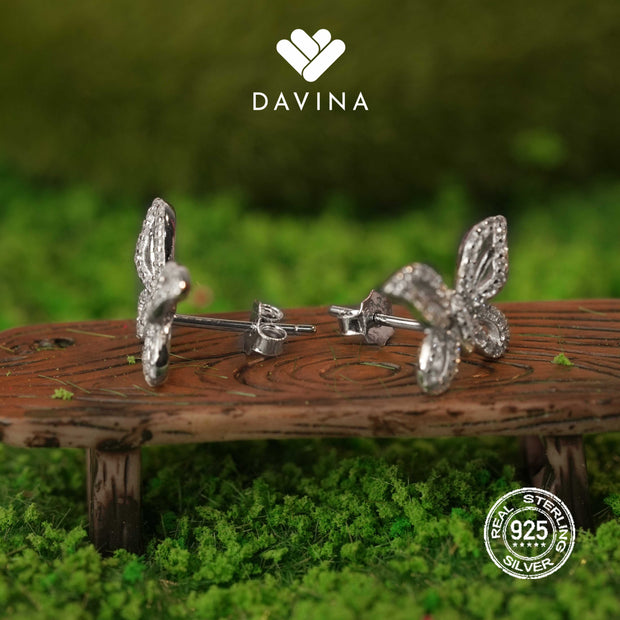 DAVINA Ladies Emersyn Earrings Sterling Silver 925