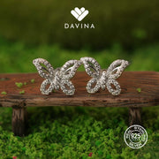 DAVINA Ladies Emersyn Earrings Sterling Silver 925