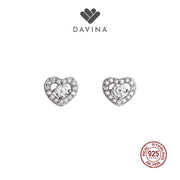 DAVINA Ladies Devana Earrings Sterling Silver 925