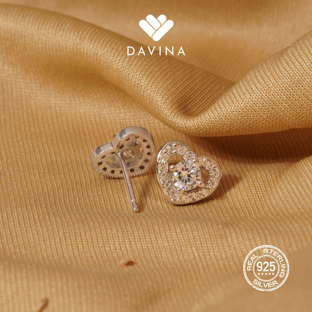 DAVINA Ladies Devana Earrings Sterling Silver 925