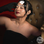 DAVINA Ladies Montana Earrings Sterling Silver 925