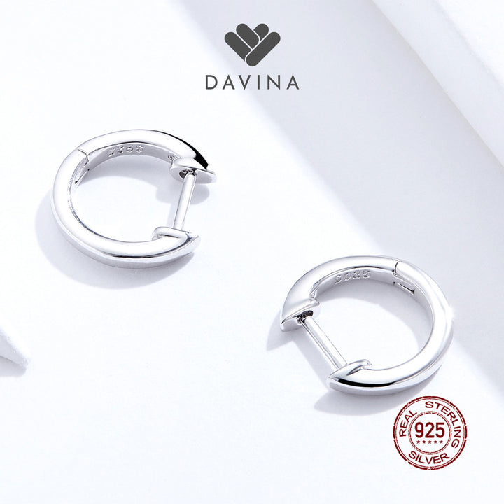 DAVINA Ladies Cassie Earrings Sterling Silver 925