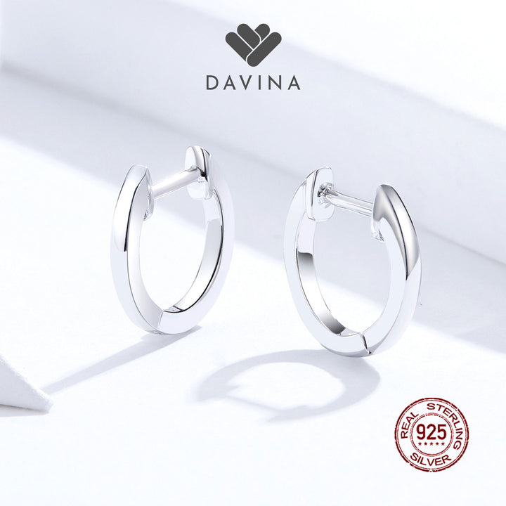 DAVINA Ladies Cassie Earrings Sterling Silver 925
