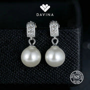 DAVINA Ladies Scarlett Earrings Sterling Silver 925