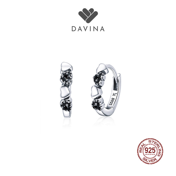 DAVINA Ladies Rachel Earrings Sterling Silver 925